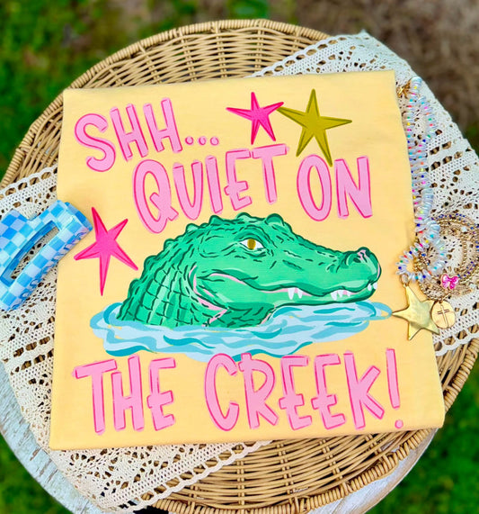 Shh… Quiet kids tee
