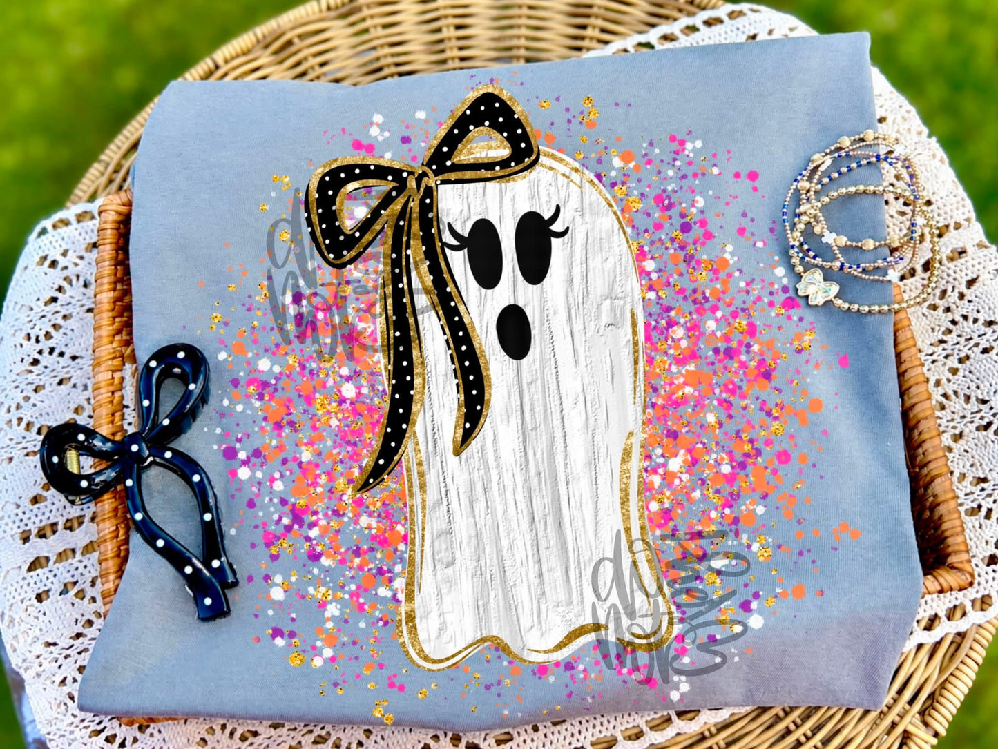Ghost Splatter Tee CC